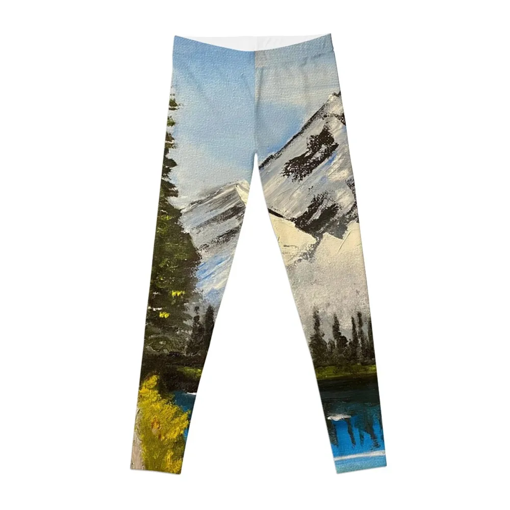 Mountain landscape with lake Leggings push up fitness push up tights for Womens Leggings
Mountain landscape with lake Leggings push up fitness push up tights for Womens Leggings