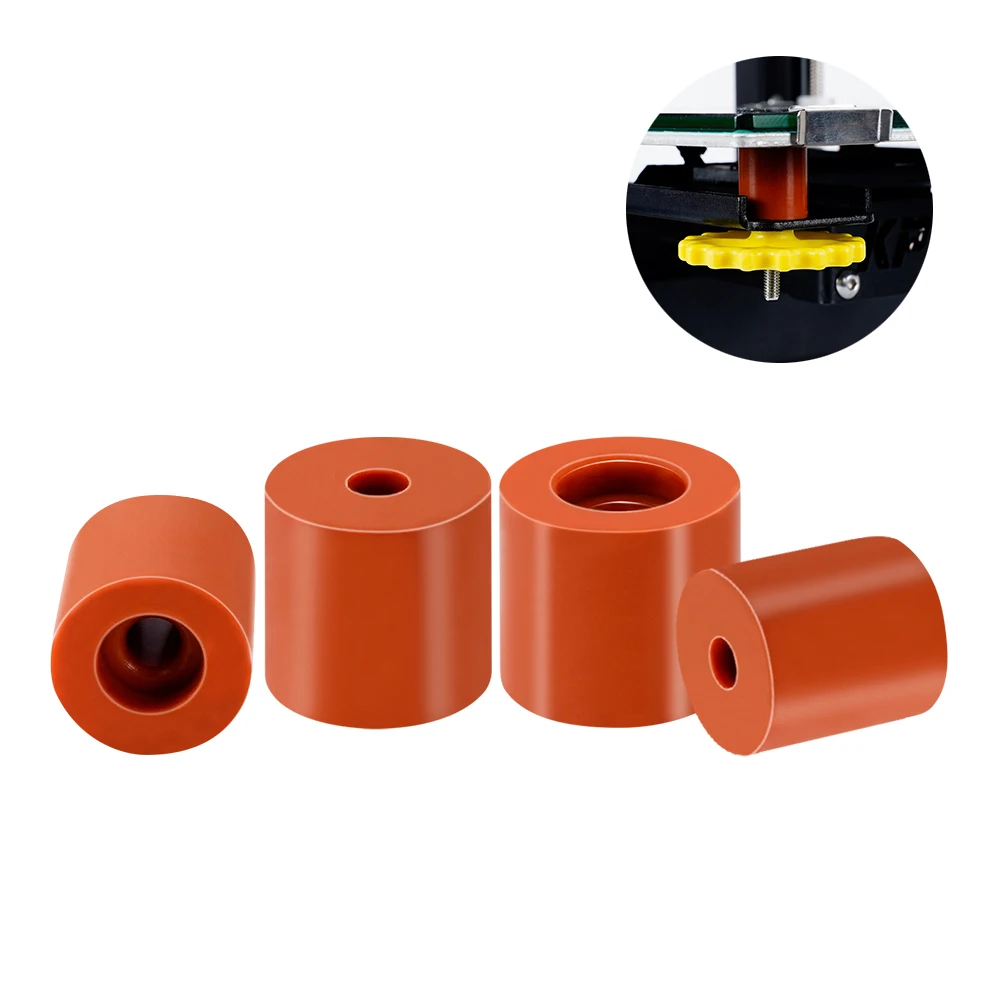 4pcs High Temperature Silicone Solid Spacer Hot Bed Leveling Column For CR-10 CR10S Ender-3 Prusa I3 3D Printer Parts
4pcs High Temperature Silicone Solid Spacer Hot Bed Leveling Column For CR-10 CR10S Ender-3 Prusa I3 3D Printer Parts