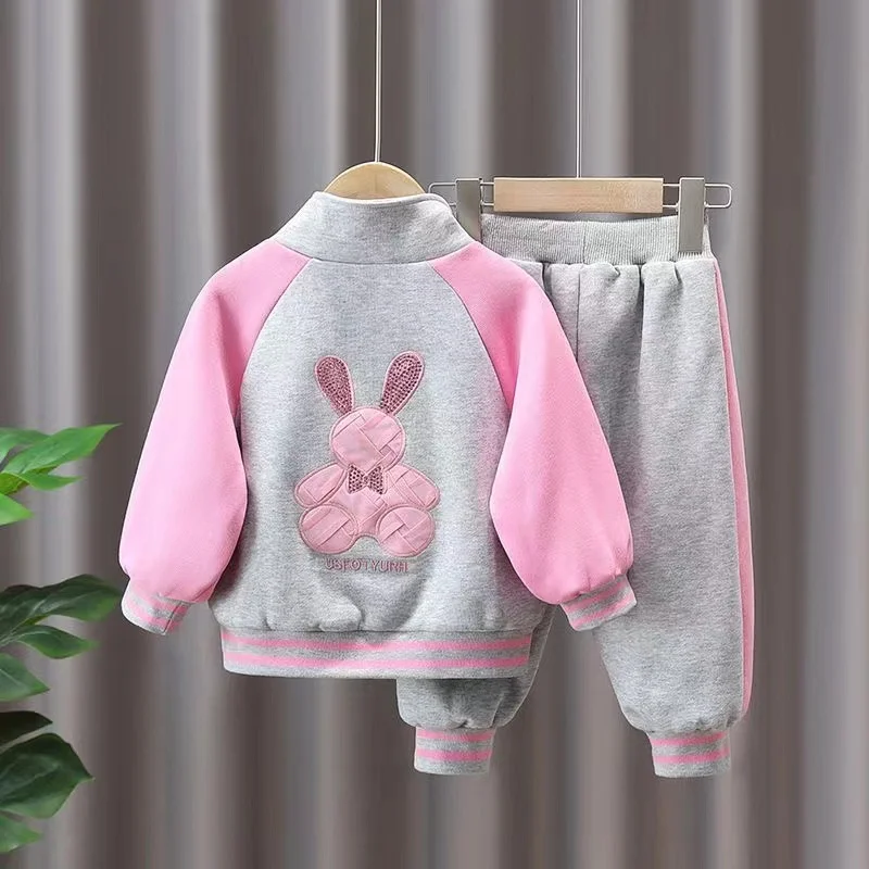 Girls Spring and Autumn Set 2024 New Children's Fashionable Two Piece Set For Big Girls and Babies Kids Clothing
Girls Spring and Autumn Set 2024 New Children's Fashionable Two Piece Set For Big Girls and Babies Kids Clothing