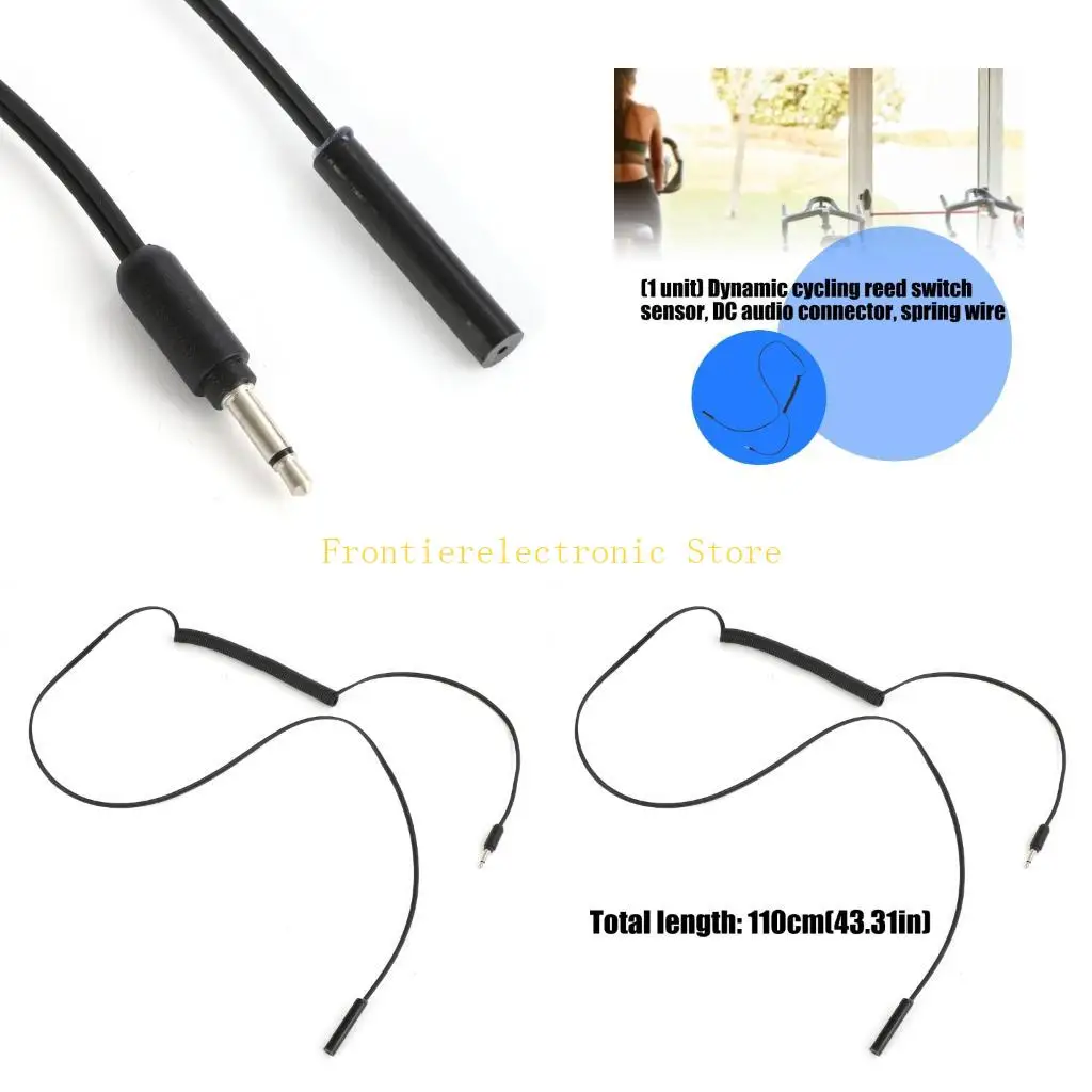 G8DB Music Extension Cord Exercise Bike Sensors Cable With Reinforced Spring Design Perfect For Spin Bike Fitness Equipment
G8DB Music Extension Cord Exercise Bike Sensors Cable With Reinforced Spring Design Perfect For Spin Bike Fitness Equipment