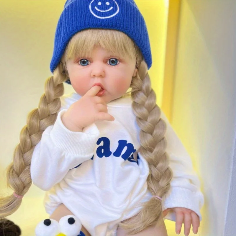BZDOLL 24inch 60cm Reborn Princess Doll, Vinyl Limbs & Cloth Body, Lifelike Dress Up Toy, Birthday Gift
BZDOLL 24inch 60cm Reborn Princess Doll, Vinyl Limbs & Cloth Body, Lifelike Dress Up Toy, Birthday Gift