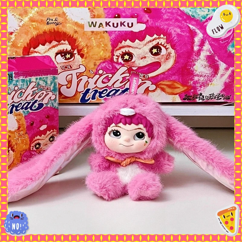 Spot WAKUKU слепая коробка Fox Fox Rabbit озорный дневник серии первого и второго поколения виниловый плюшевый кулон подарок ручной работы
Spot WAKUKU слепая коробка Fox Fox Rabbit озорный дневник серии первого и второго поколения виниловый плюшевый кулон подарок ручной работы