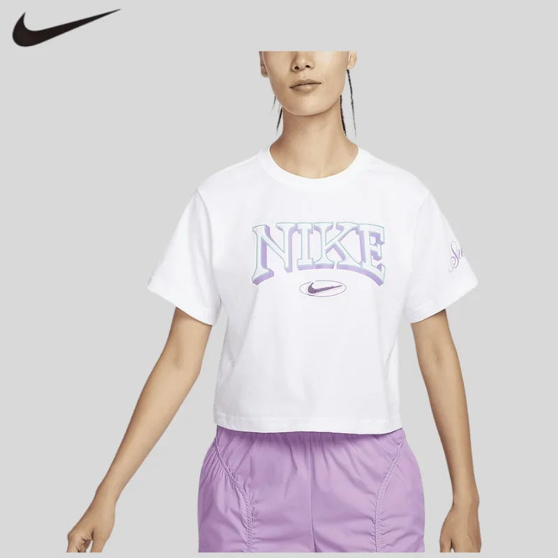 Oversized Tee TopNike Women Soft Sport Tshirt Elastic Breathable All Round Training Workout TopsFZ2856-100
Oversized Tee TopNike Women Soft Sport Tshirt Elastic Breathable All Round Training Workout TopsFZ2856-100