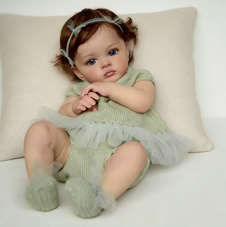 50cm Reborn Baby Doll,Soft Cloth Body Girl Bebe Reborn Realistic Newborn Baby Dolls Real Life Baby Toys
50cm Reborn Baby Doll,Soft Cloth Body Girl Bebe Reborn Realistic Newborn Baby Dolls Real Life Baby Toys