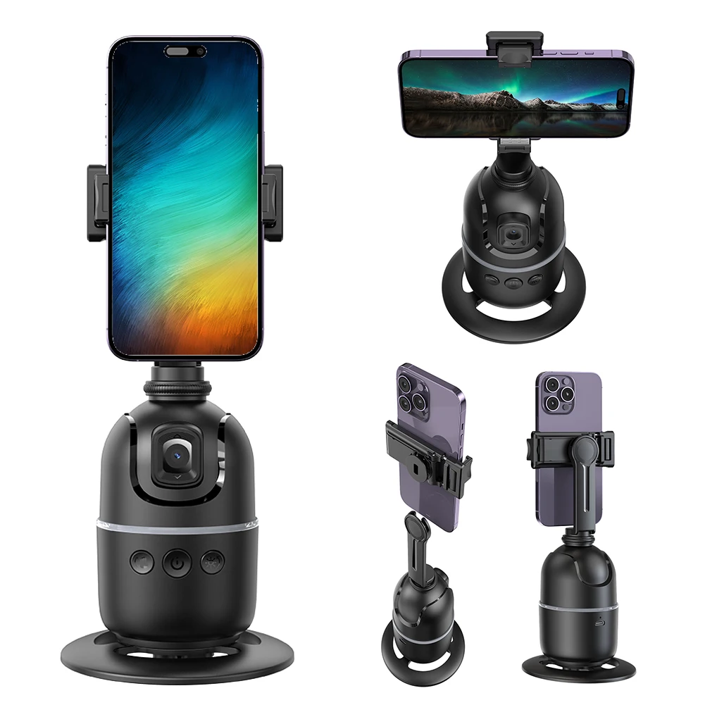 Штатив с автоматическим отслеживанием лица, без приложения, с панорамированием и наклоном, с пультом ДУ и управлением жестами, стабилизатор-стедикам, перезаряжаемый, для видеоблогов
Штатив с автоматическим отслеживанием лица, без приложения, с панорамированием и наклоном, с пультом ДУ и управлением жестами, стабилизатор-стедикам, перезаряжаемый, для видеоблогов