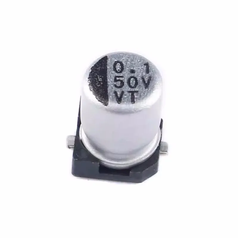 100 шт. алюминиевый электролитический конденсатор SMD 50 В 0,1 мкФ 4*5,4 мм электролитический конденсатор SMD
100 шт. алюминиевый электролитический конденсатор SMD 50 В 0,1 мкФ 4*5,4 мм электролитический конденсатор SMD