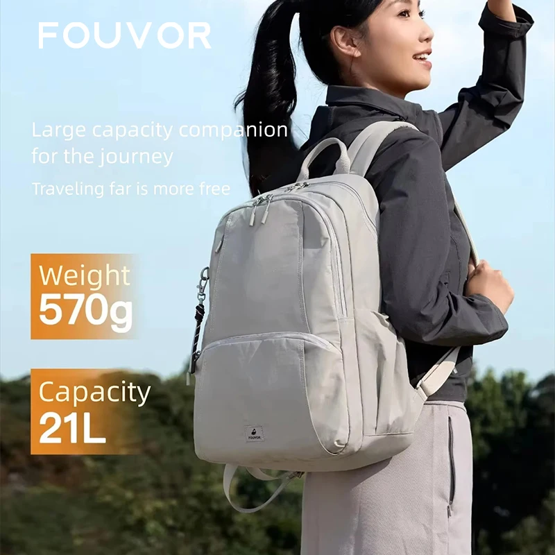 Fouvor 2026 Women Travel Backpack Multi-compartment Large Capacity Water Repellent Commuter Backpack Student Schoolbag 3082-13
Fouvor 2026 Women Travel Backpack Multi-compartment Large Capacity Water Repellent Commuter Backpack Student Schoolbag 3082-13