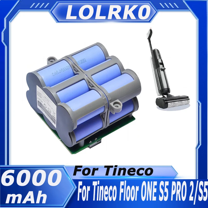 NEW Lithium Original For Tineco S5 Tineco 2.0 Fu Wan washing machine battery 6Ah large capacbattery accessories S3 accessories
NEW Lithium Original For Tineco S5 Tineco 2.0 Fu Wan washing machine battery 6Ah large capacbattery accessories S3 accessories