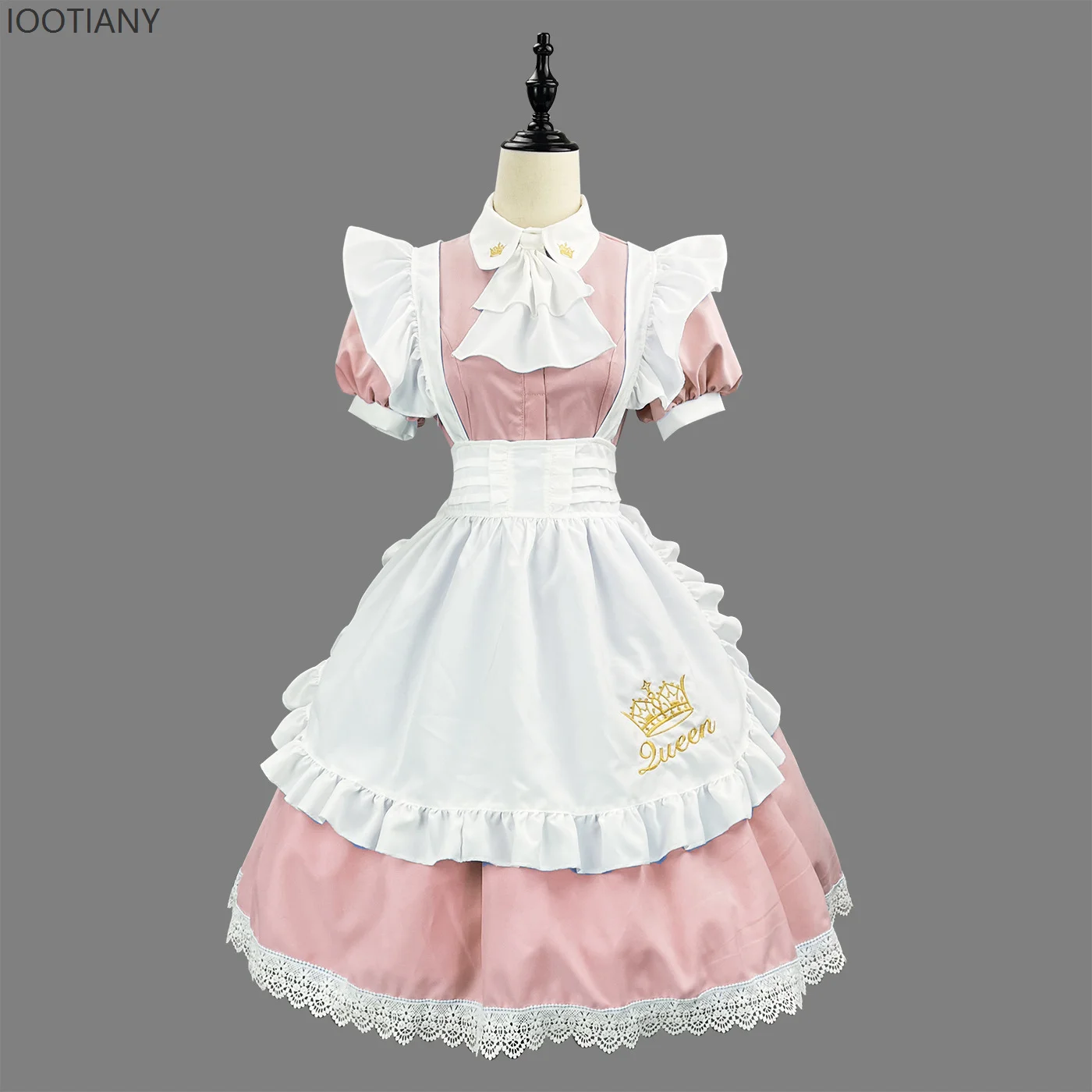 Halloween New British Temperament Maid Costume Japanese Anime Costume Maid Stage Costume Cute Sweet Lolita Pink Dress Clothing
Halloween New British Temperament Maid Costume Japanese Anime Costume Maid Stage Costume Cute Sweet Lolita Pink Dress Clothing