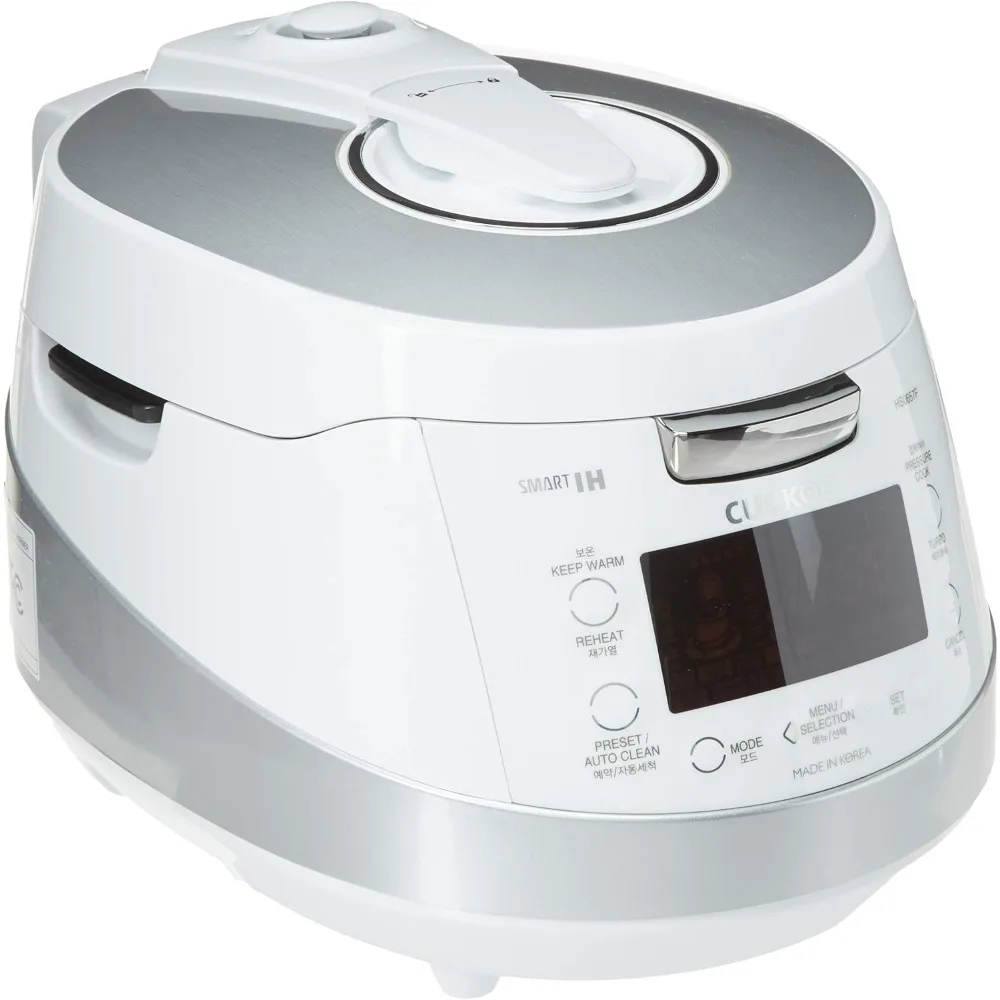 Induction Heating Pressure Rice Cooker – 18 built-in programs including Glutinous, GABA, Mixed, Sushi and more, White/Silver
Induction Heating Pressure Rice Cooker – 18 built-in programs including Glutinous, GABA, Mixed, Sushi and more, White/Silver