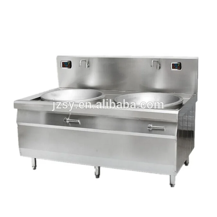 Canteen School Stainless Steel Electric Induction Wok Cooker/Hotel Kitchen Large Chinese Electromagnetic Stove
Canteen School Stainless Steel Electric Induction Wok Cooker/Hotel Kitchen Large Chinese Electromagnetic Stove