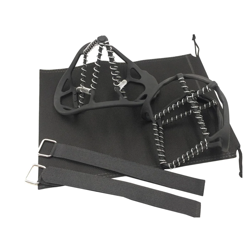 2 Pairs Spring Ice Claws Crampon Cleat Shoes Cover Climbing Traction Cleats The Snow
2 Pairs Spring Ice Claws Crampon Cleat Shoes Cover Climbing Traction Cleats The Snow