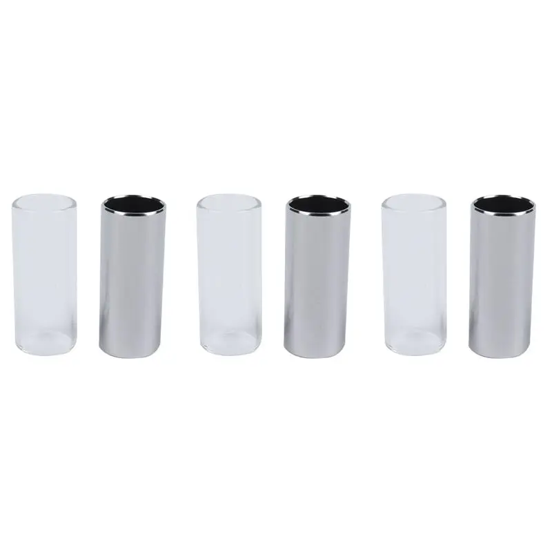 ABLB-6 Pieces Glass Slide And Metal Slide For Guitar, Bass, Medium (6 Cm)
ABLB-6 Pieces Glass Slide And Metal Slide For Guitar, Bass, Medium (6 Cm)