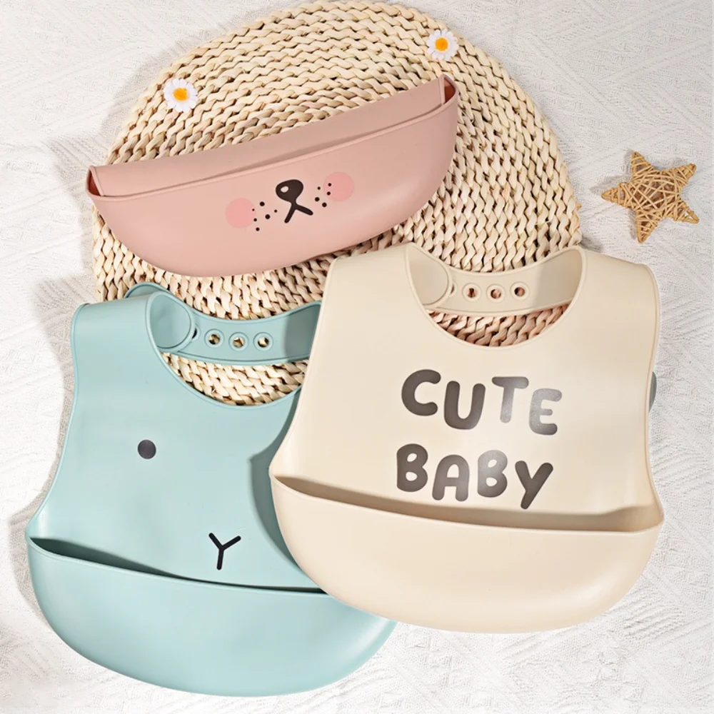 New Hot Soft Silicone Baby Feeding Bibs Waterproof BPA Free Antibacterial Adjustable Toddler Kids Large Pocket Bib Easy Clean
New Hot Soft Silicone Baby Feeding Bibs Waterproof BPA Free Antibacterial Adjustable Toddler Kids Large Pocket Bib Easy Clean