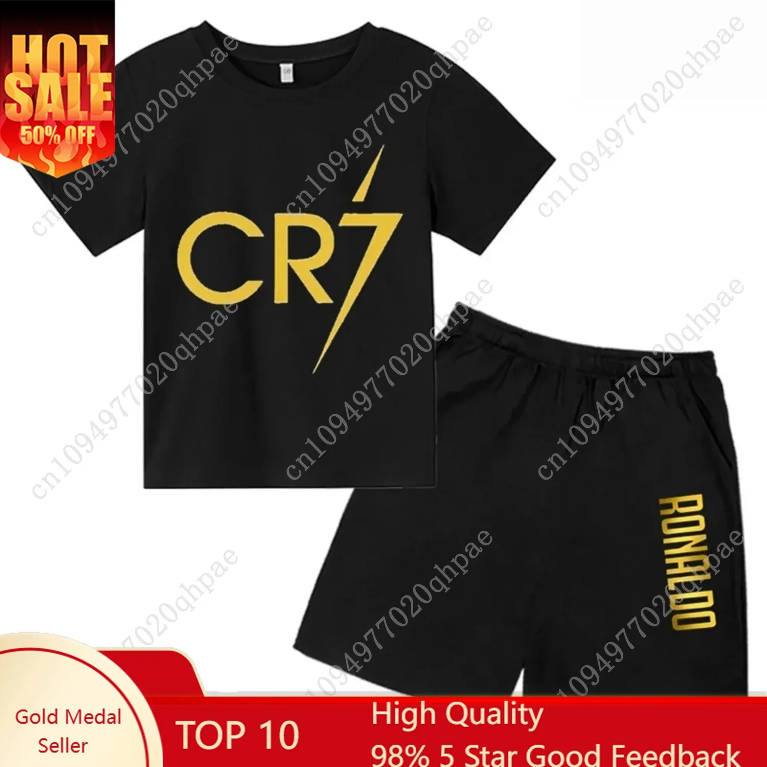 3D kids T-shirt Summer CR7 Star Print Top/Shorts Boys/Girls Preschool 3-13Y Birthday Gift Sunshine Casual Round Neck Sports Set
3D kids T-shirt Summer CR7 Star Print Top/Shorts Boys/Girls Preschool 3-13Y Birthday Gift Sunshine Casual Round Neck Sports Set