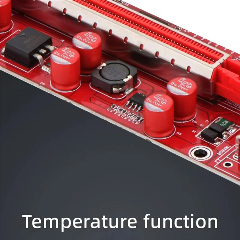Новинка 2025 года: PCIE Riser 013 Pro V013 Pro GPU Riser PCI Express X16 6-контактный USB 3.0 Светодиодная температура для майнинга биткойнов
Новинка 2025 года: PCIE Riser 013 Pro V013 Pro GPU Riser PCI Express X16 6-контактный USB 3.0 Светодиодная температура для майнинга биткойнов
