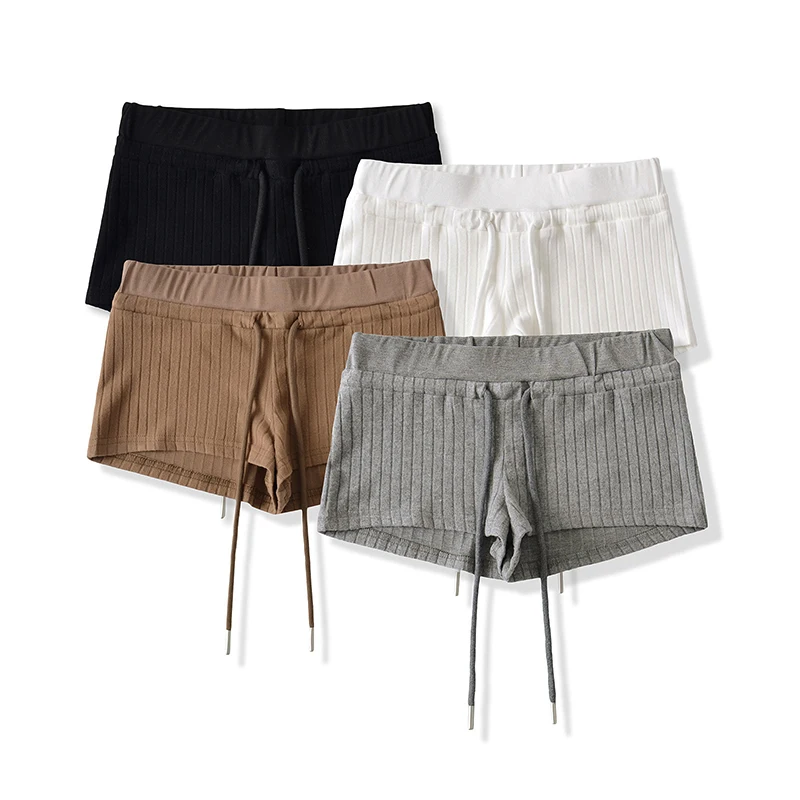 Summer Clothes Casual Mini Shorts Woman Cute Black Micro Shorts Women Yoga Short Mujer Drawstring Waist Solid Shorts Gym Outfits
Summer Clothes Casual Mini Shorts Woman Cute Black Micro Shorts Women Yoga Short Mujer Drawstring Waist Solid Shorts Gym Outfits