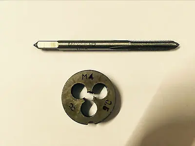 1pc HSS Machine M4 X 0.5mm Plug Tap and 1pc M4 X 0.5mm Die Threading Tool
1pc HSS Machine M4 X 0.5mm Plug Tap and 1pc M4 X 0.5mm Die Threading Tool