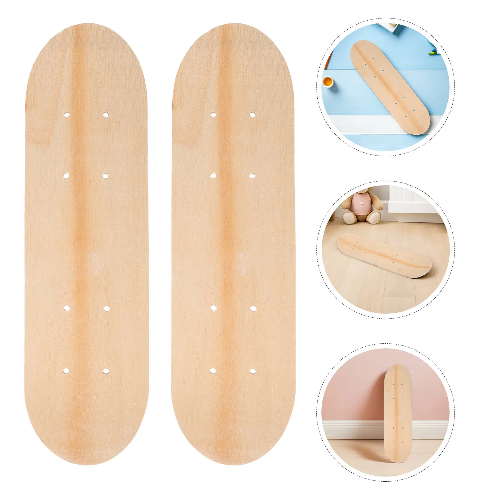 3 Pcs Skateboard for Art Unfinished DIY Mini Decks Skatebodard Painting
3 Pcs Skateboard for Art Unfinished DIY Mini Decks Skatebodard Painting