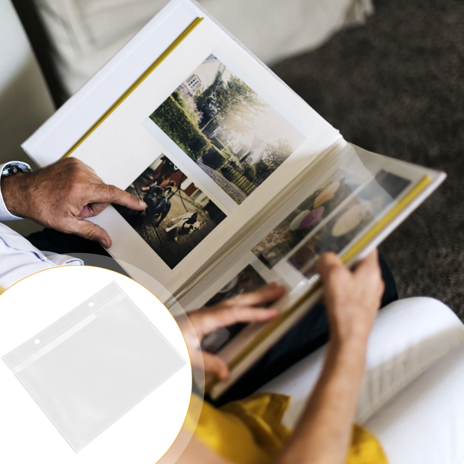 20Pcs Photo Page Replacement Transparent Clear Sleeves Photo Protective Covers for Album Refill Pages Scrapbook
20Pcs Photo Page Replacement Transparent Clear Sleeves Photo Protective Covers for Album Refill Pages Scrapbook