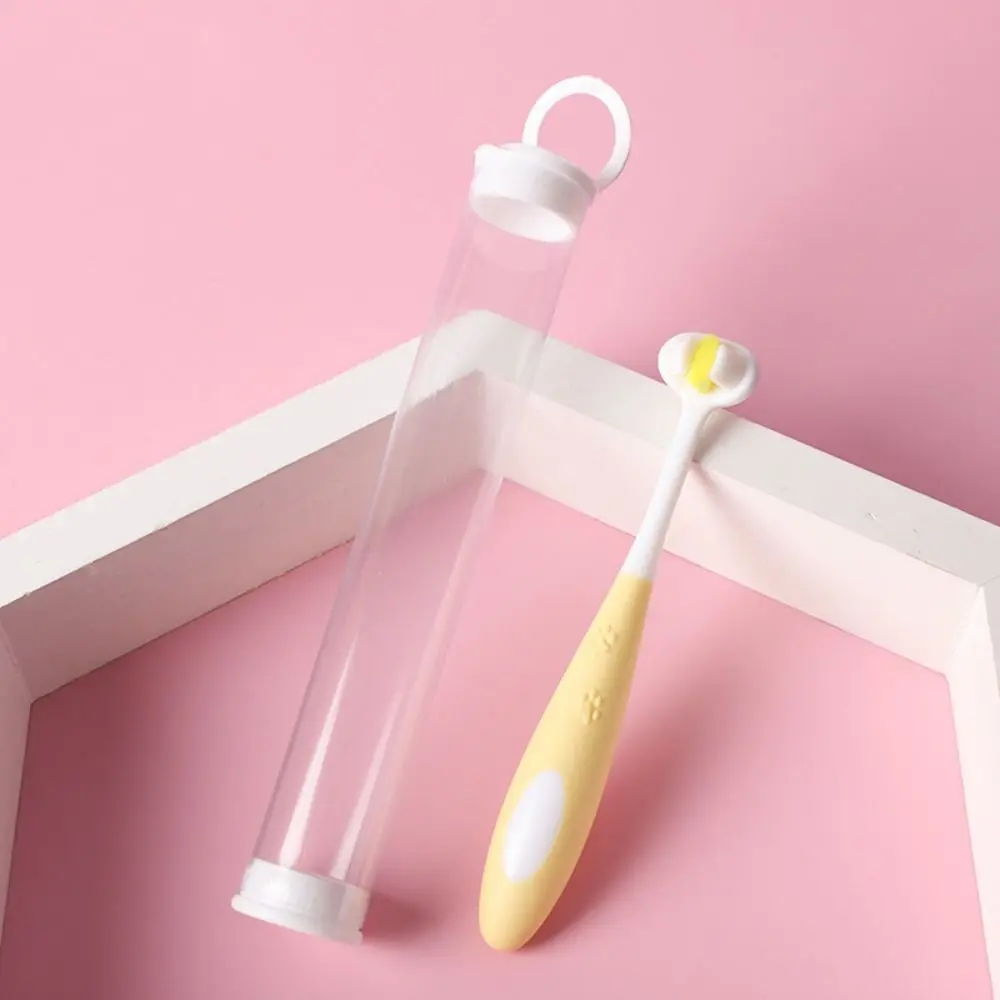 Cartoon Triple Sided Toothbrush Oral Cleaning Ultra Fine Children Toothbrush Durable Soft Bristles
Cartoon Triple Sided Toothbrush Oral Cleaning Ultra Fine Children Toothbrush Durable Soft Bristles