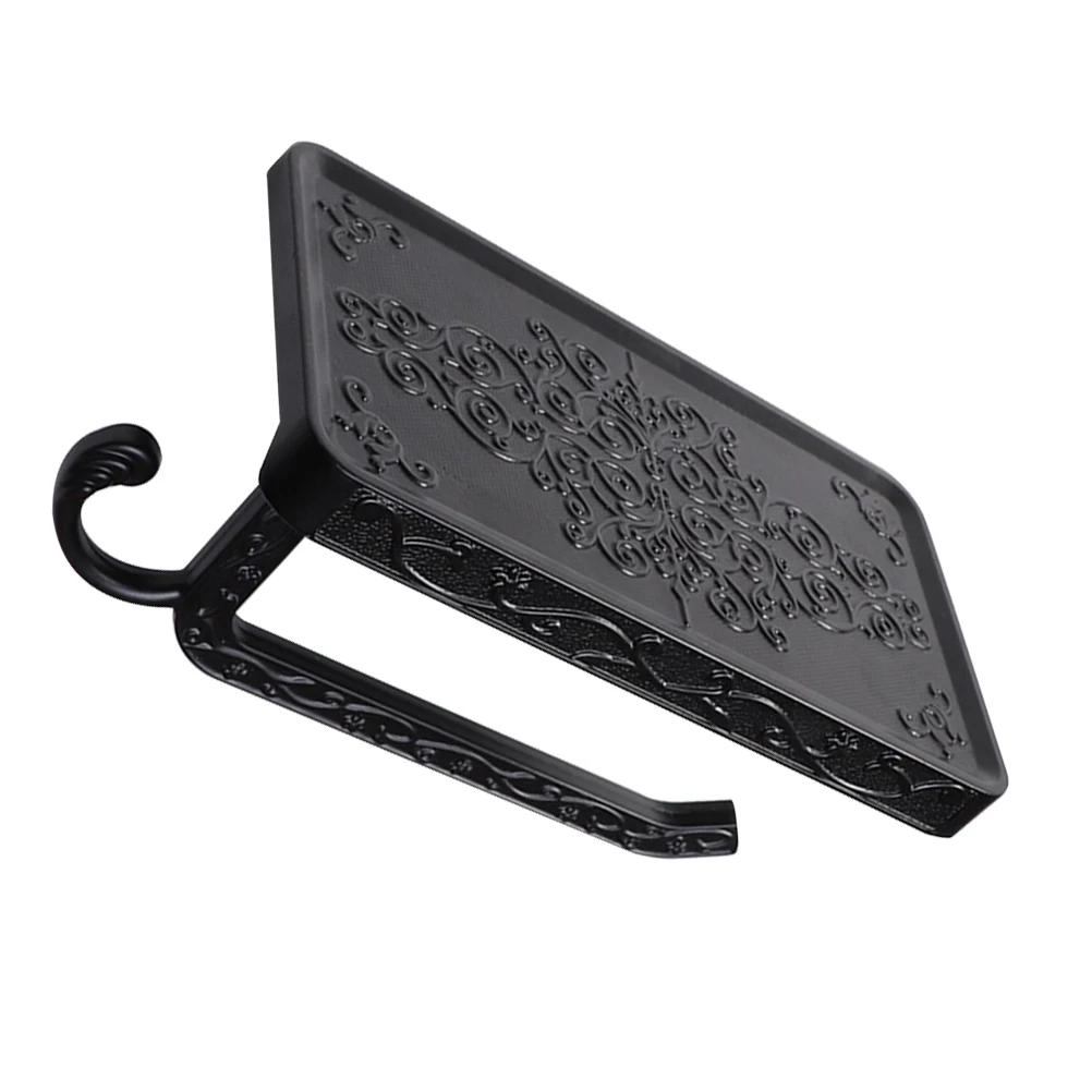 Vintage Decor Retro Hook Mount Toilet Paper Holder European Style Bathroom Accessory Black Mounted Storage for Travel
Vintage Decor Retro Hook Mount Toilet Paper Holder European Style Bathroom Accessory Black Mounted Storage for Travel