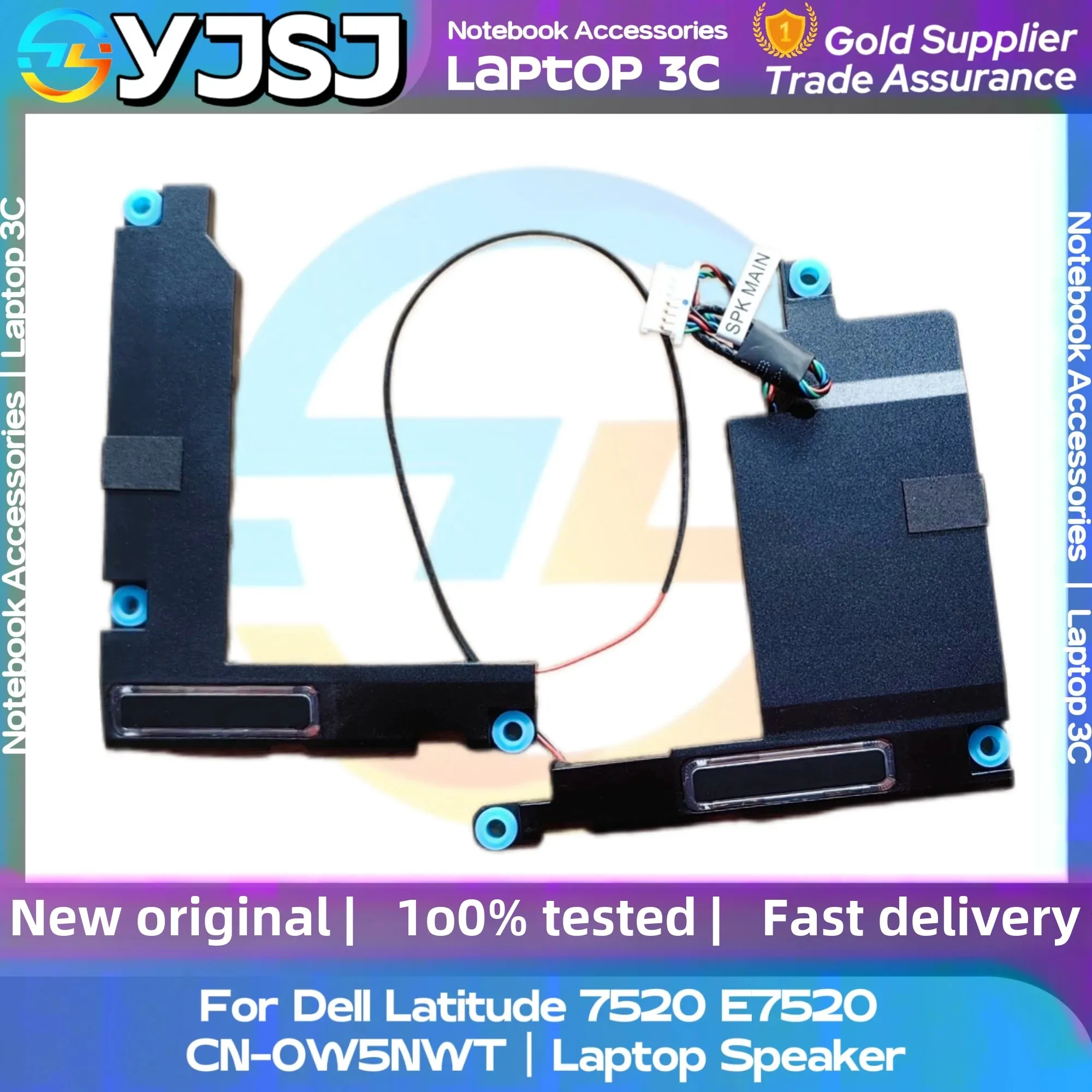 New GENUINE Original Laptop Speaker For Dell Latitude 7520 E7520 PK230012M00 0W5NWT built-in left and right speaker horn audio
New GENUINE Original Laptop Speaker For Dell Latitude 7520 E7520 PK230012M00 0W5NWT built-in left and right speaker horn audio