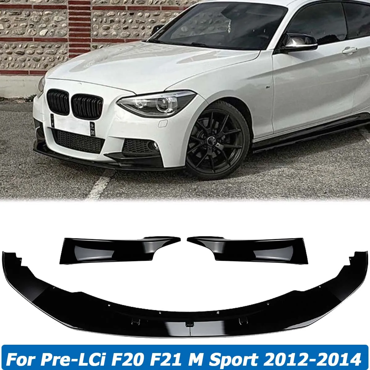 Передний бампер, спойлер + боковой сплиттер Cnards, комплект кузова для BMW F20 F21 1 серии 135i Pre-LCI 2012-2014 м, спортивные автомобильные аксессуары
Передний бампер, спойлер + боковой сплиттер Cnards, комплект кузова для BMW F20 F21 1 серии 135i Pre-LCI 2012-2014 м, спортивные автомобильные аксессуары