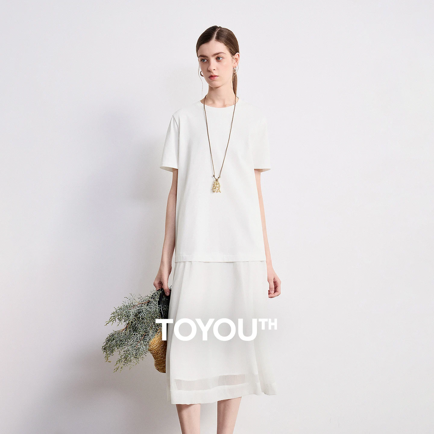 TOYOUTH women's Shirt 2026 Summer New Lyocell Fake Two Piece Sleeveless With Scarf Elegant Commute Vacation Tops
TOYOUTH women's Shirt 2026 Summer New Lyocell Fake Two Piece Sleeveless With Scarf Elegant Commute Vacation Tops