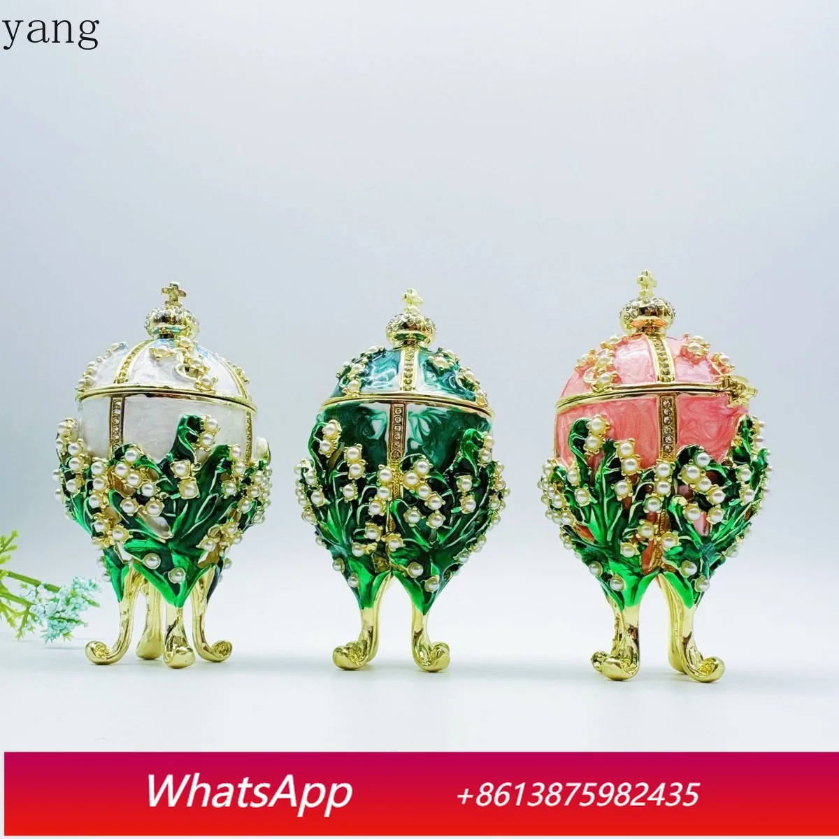 CX Enamel Diamond Pearl Crafts Ornament Creative Egg Home Decoration
CX Enamel Diamond Pearl Crafts Ornament Creative Egg Home Decoration
