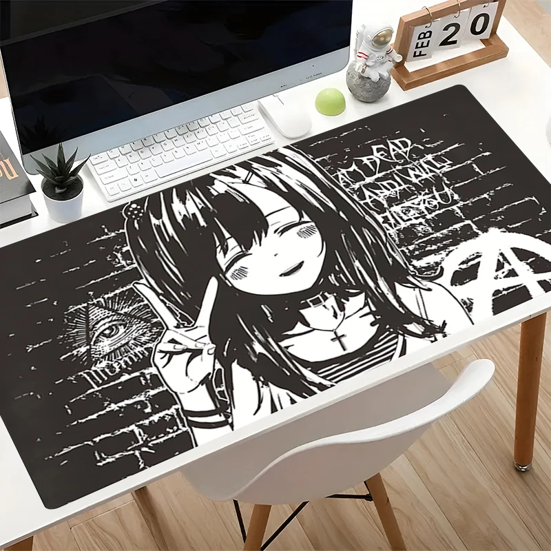 Black Anime Mouse Pad Smooth Office Desk Mats Large Gaming Accessories Designed specifically Cool MousePads Game Laptop Desk Mat
Black Anime Mouse Pad Smooth Office Desk Mats Large Gaming Accessories Designed specifically Cool MousePads Game Laptop Desk Mat
