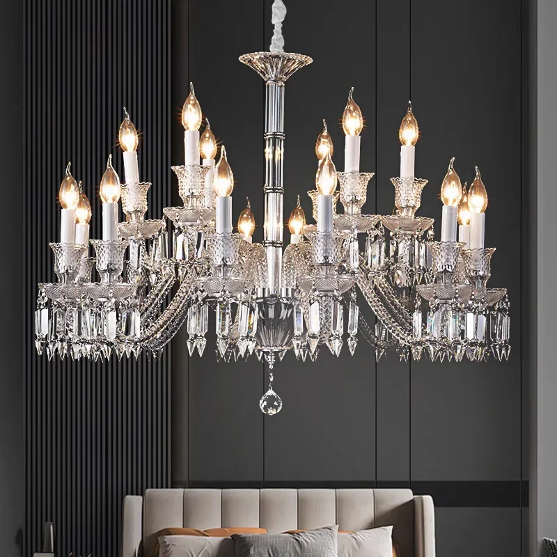 Modern Luxury K9 Crystal Chandelier Decora 6/8/10/15/18 Arms AC Living Room Modern Lustres De Lamps For Bedroom Pendant Lighting
Modern Luxury K9 Crystal Chandelier Decora 6/8/10/15/18 Arms AC Living Room Modern Lustres De Lamps For Bedroom Pendant Lighting