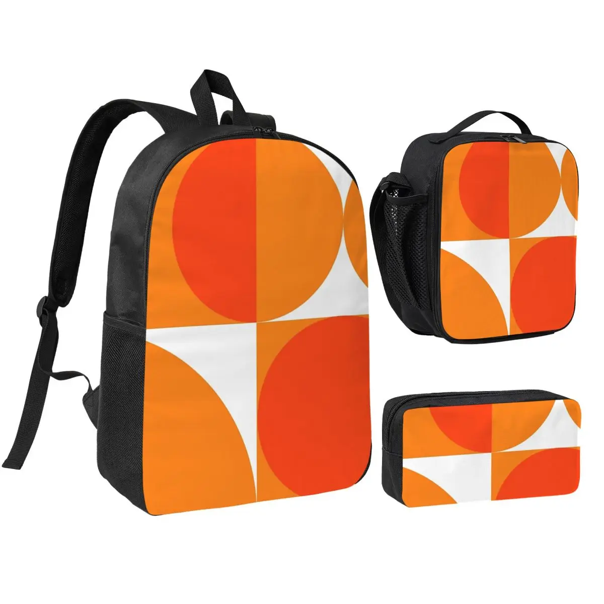 Orange Bauhau Backpack Student BookBag School Bag Shoulder Bags 3ps Insulated Lunch Bag Pencil Case
Orange Bauhau Backpack Student BookBag School Bag Shoulder Bags 3ps Insulated Lunch Bag Pencil Case