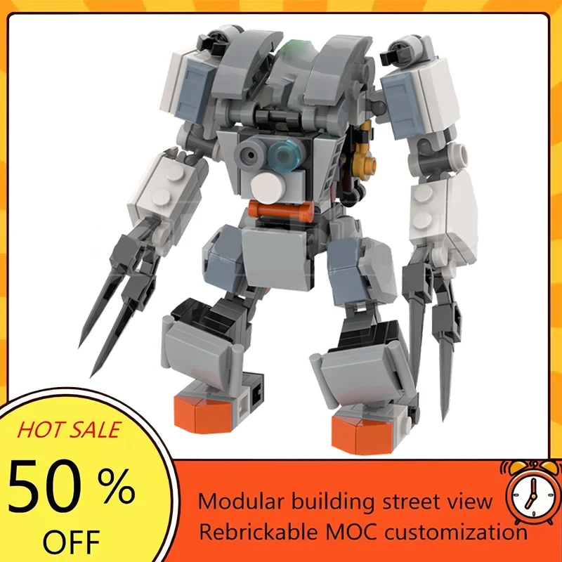 Набор из 181 детали: Популярная модель космического боевого робота из фильма «Звездные войны», конструктор MOC, модульный технологический набор, подарок на праздник, игрушка для сборки для детей
Набор из 181 детали: Популярная модель космического боевого робота из фильма «Звездные войны», конструктор MOC, модульный технологический набор, подарок на праздник, игрушка для сборки для детей