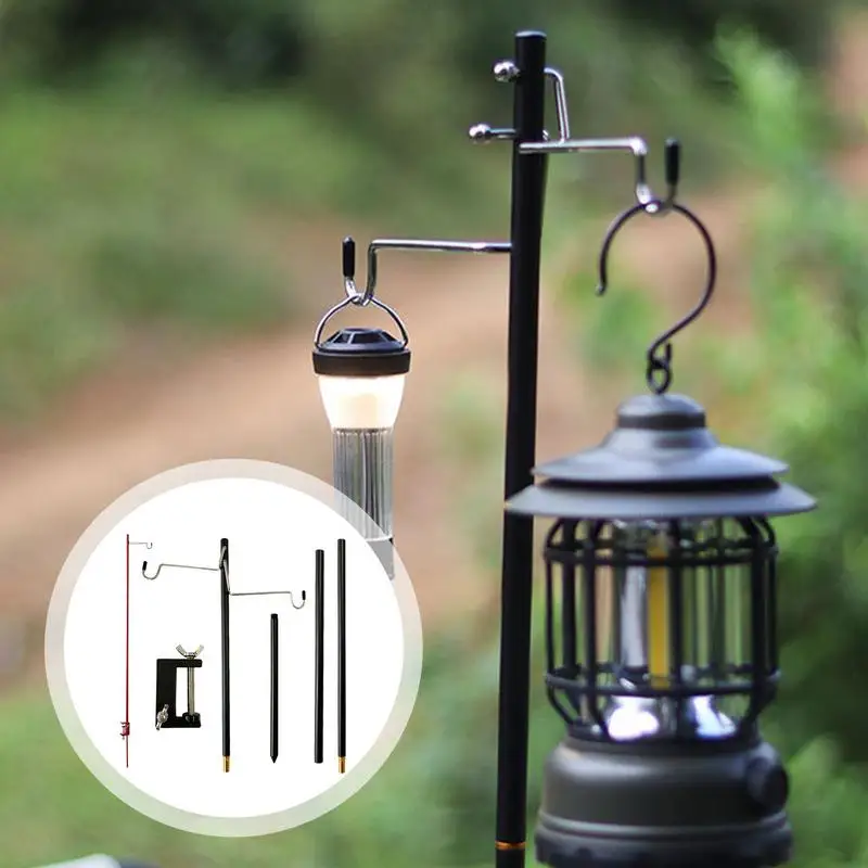 Portable Collapsible Camping Light Stand Lightweight Aluminum Alloy Camping Lamp Pole for Tent, Picnic, Fishing, Backpacking
Portable Collapsible Camping Light Stand Lightweight Aluminum Alloy Camping Lamp Pole for Tent, Picnic, Fishing, Backpacking
