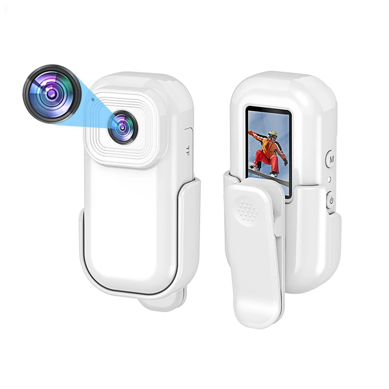 1080P Mini Wifi Camera Portable Body Camera Sport DV With Screen Video Recording Camera Action Cam White 1Set
1080P Mini Wifi Camera Portable Body Camera Sport DV With Screen Video Recording Camera Action Cam White 1Set