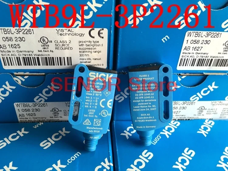 Новый и оригинальный фотоэлектрический переключатель WT9L-P330 (изведено), WTB9L-3P2261
Новый и оригинальный фотоэлектрический переключатель WT9L-P330 (изведено), WTB9L-3P2261