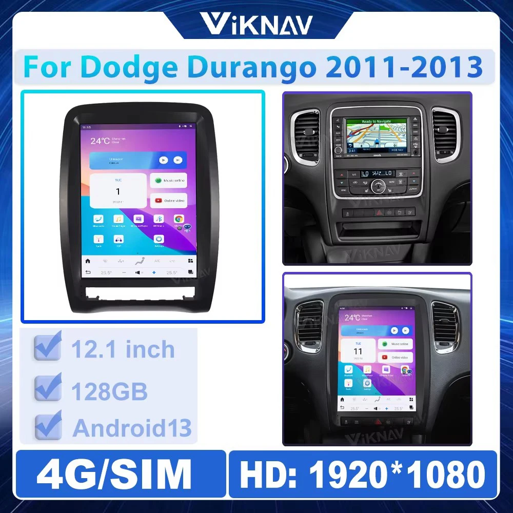 8core Android Auto Car Radio For Dodge Durango 2011-2013 Touch Screen Carplay GPS Navigation Multimedia Stereo Video Player
8core Android Auto Car Radio For Dodge Durango 2011-2013 Touch Screen Carplay GPS Navigation Multimedia Stereo Video Player