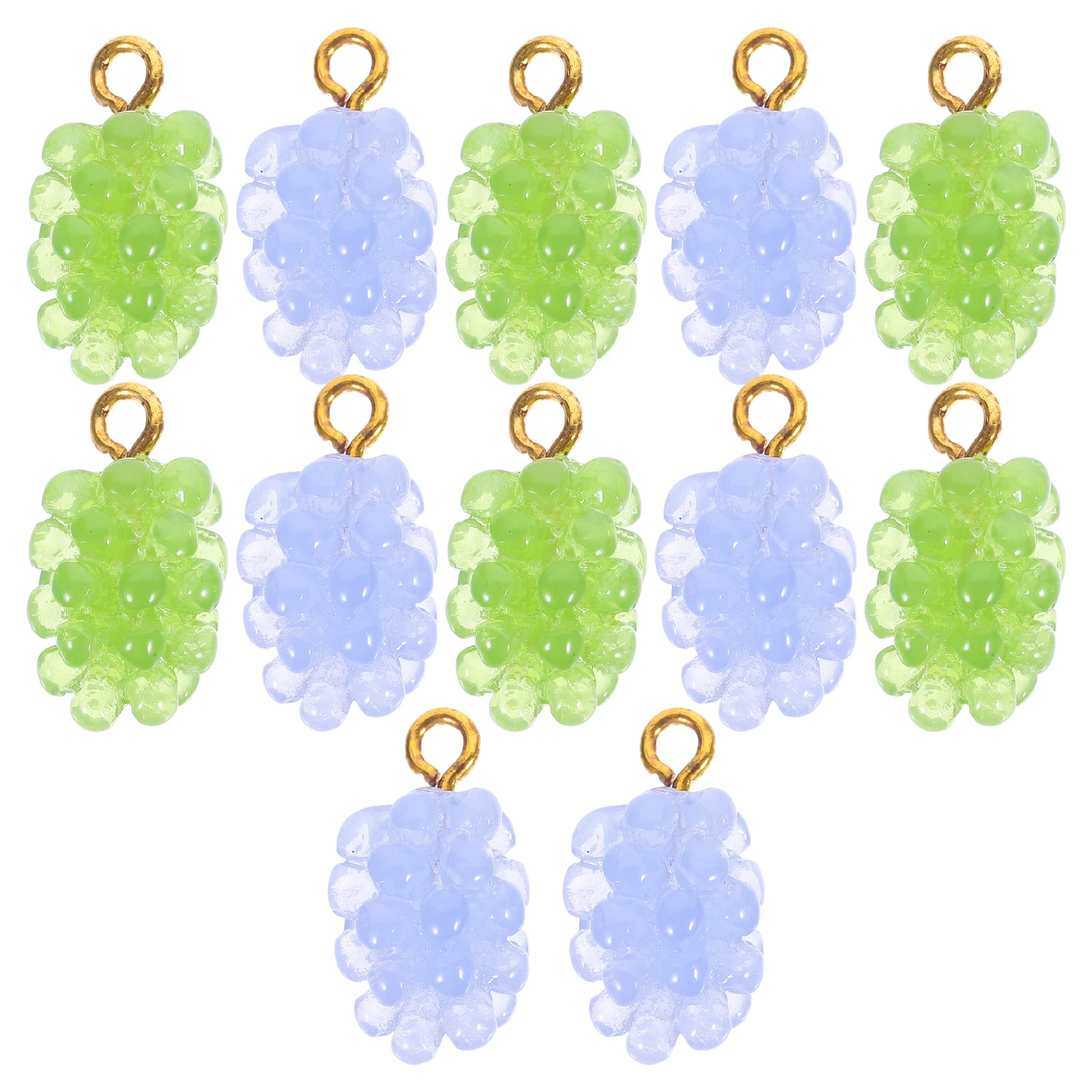 12 Pcs Resin Grape Charms for Jewelry Making 3D DIY Accessories Necklace Earring Bracelet Decorations Fruit Handicraft Materials
12 Pcs Resin Grape Charms for Jewelry Making 3D DIY Accessories Necklace Earring Bracelet Decorations Fruit Handicraft Materials