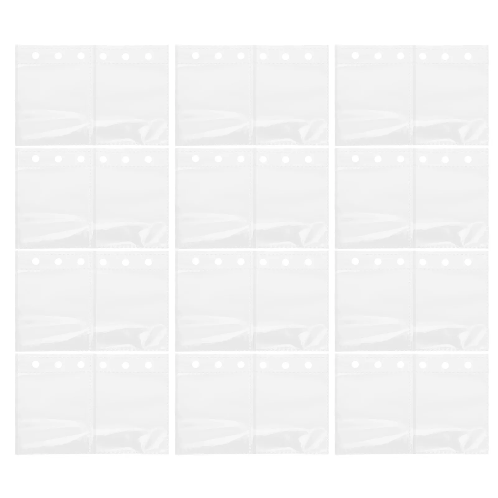 50Pcs Scrapbook Pages Transparent Card Protectors Loose Leaf Card Album Sleeves Binder Sheets for Photo Storage
50Pcs Scrapbook Pages Transparent Card Protectors Loose Leaf Card Album Sleeves Binder Sheets for Photo Storage