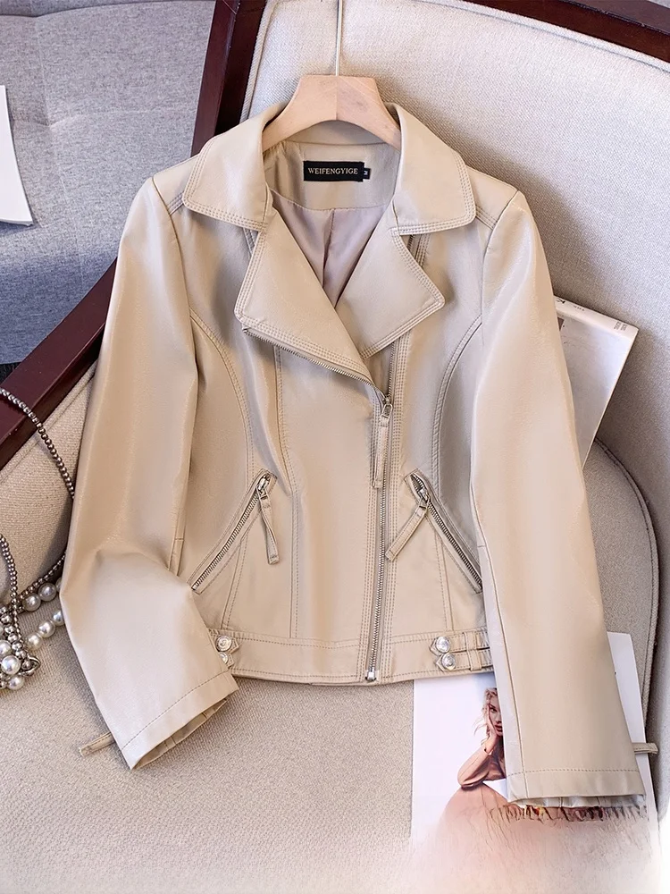 Женская кожаная куртка Ning из натуральной овчины, корейский стиль, приталенная, новая модная коллекция 2025 года, с утяжкой на талии, премиум-класс
Женская кожаная куртка Ning из натуральной овчины, корейский стиль, приталенная, новая модная коллекция 2025 года, с утяжкой на талии, премиум-класс