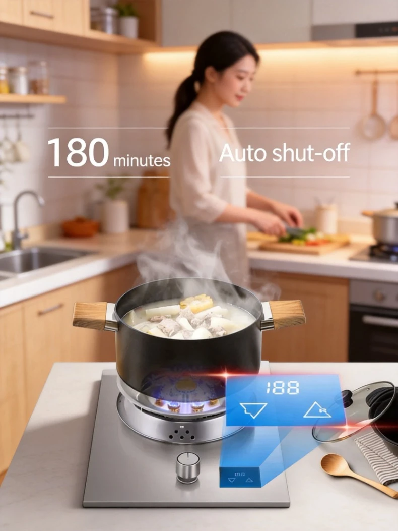 Household Single Burner Gas Stove Liquefied Gas Natural Gas Embedded Desktop Energy Saving High Fire Power
Household Single Burner Gas Stove Liquefied Gas Natural Gas Embedded Desktop Energy Saving High Fire Power