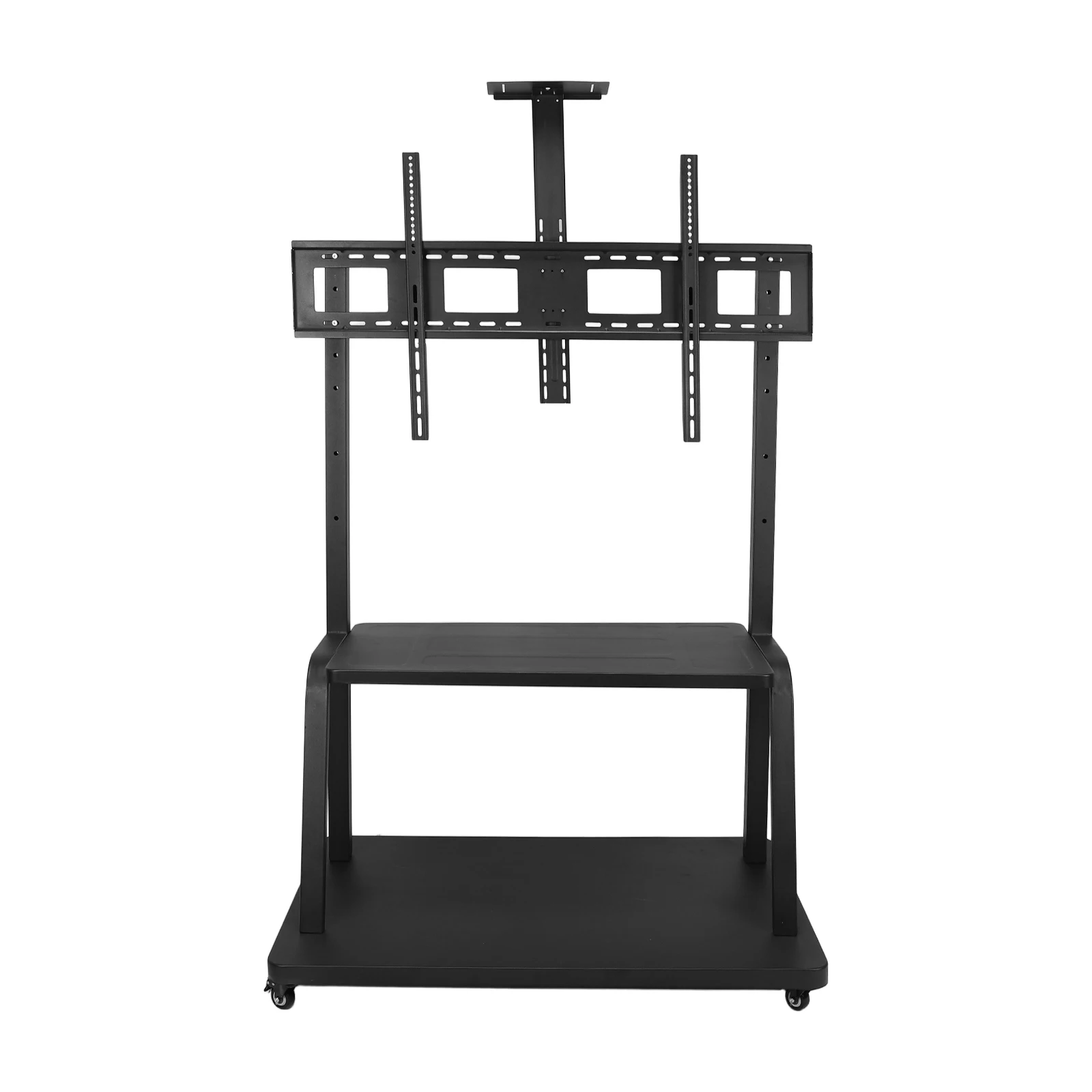 Передвижная подставка для телевизора с колесами и полкой для ноутбука, для телевизоров с диагональю экрана 50-120 дюймов, максимальная нагрузка до 660 фунтов, регулируемая по высоте.
Передвижная подставка для телевизора с колесами и полкой для ноутбука, для телевизоров с диагональю экрана 50-120 дюймов, максимальная нагрузка до 660 фунтов, регулируемая по высоте.