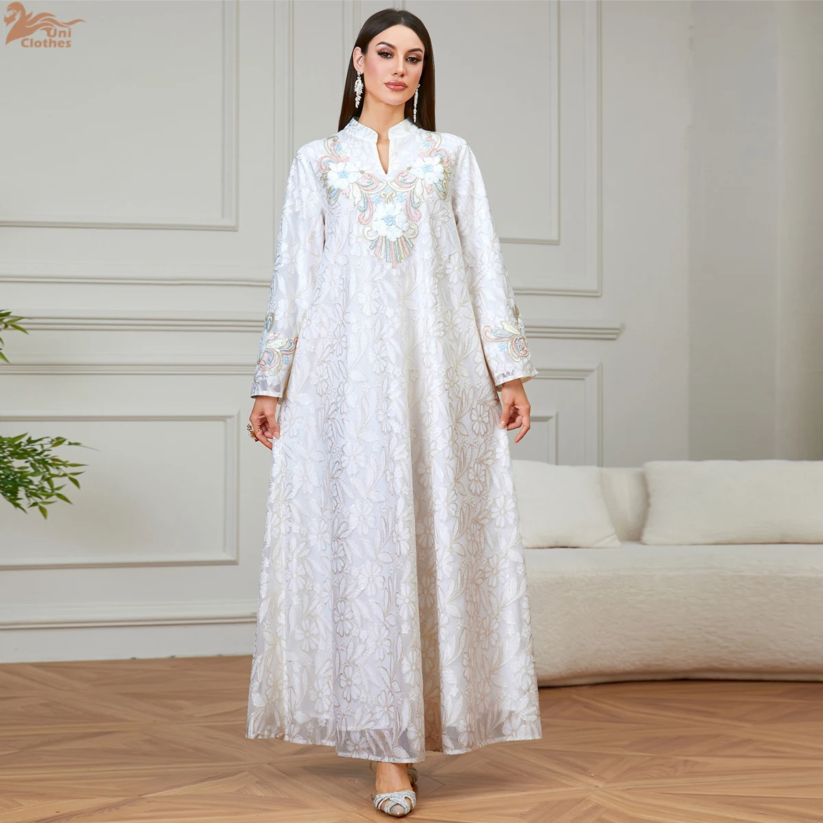 Zahraa Dress Women Eid Muslim Abaya Lace Dresses Dubai Abayas Kaftan Islam Party Vestidos Jalabiya Ramadan Morocco Arab Long Rob
Zahraa Dress Women Eid Muslim Abaya Lace Dresses Dubai Abayas Kaftan Islam Party Vestidos Jalabiya Ramadan Morocco Arab Long Rob
