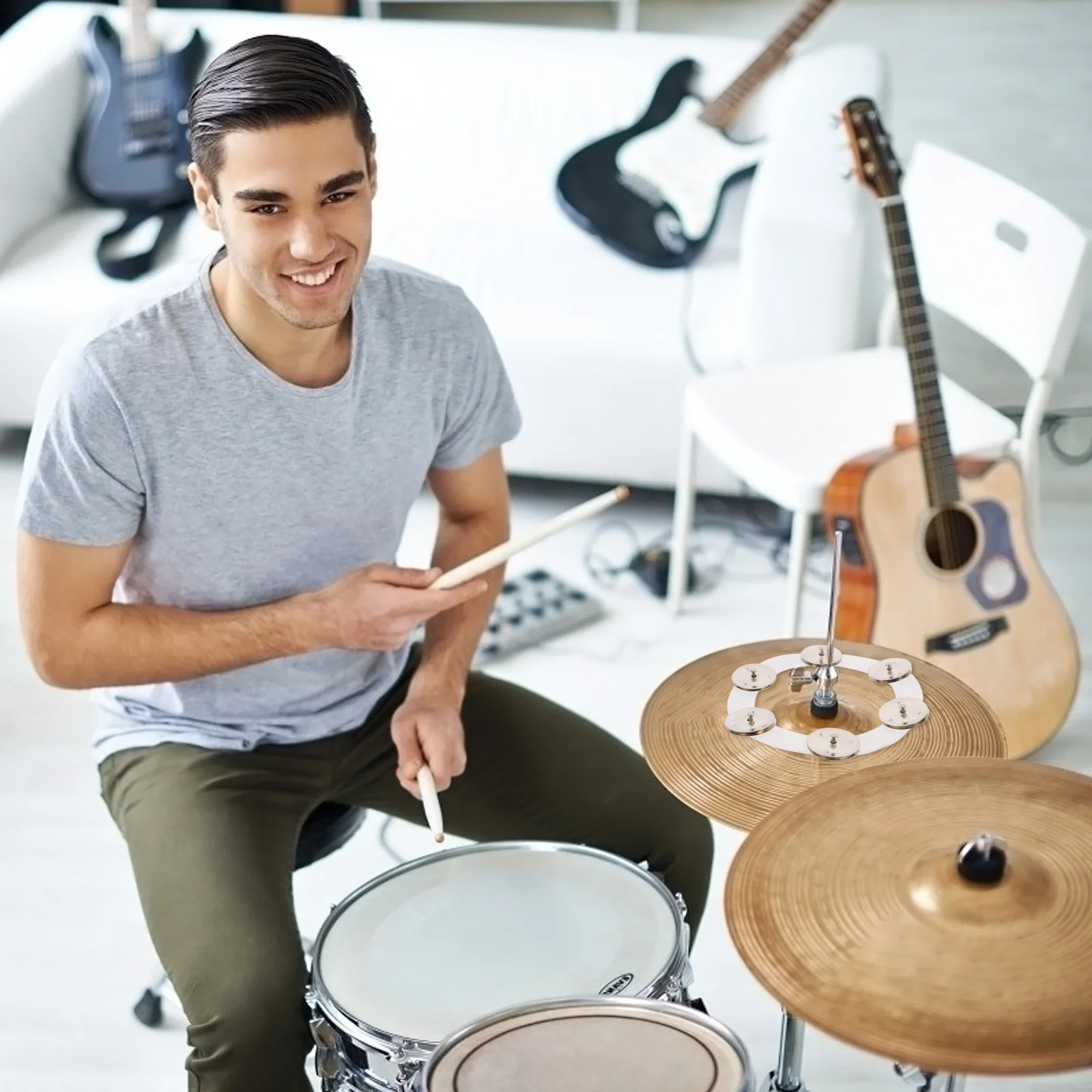 1Pcs Drum Cymbal Copper Hi-Hat Bell Durable Stable Reliable Replacement Drum Accessory Premium Sound Hi-Hat Bell
1Pcs Drum Cymbal Copper Hi-Hat Bell Durable Stable Reliable Replacement Drum Accessory Premium Sound Hi-Hat Bell