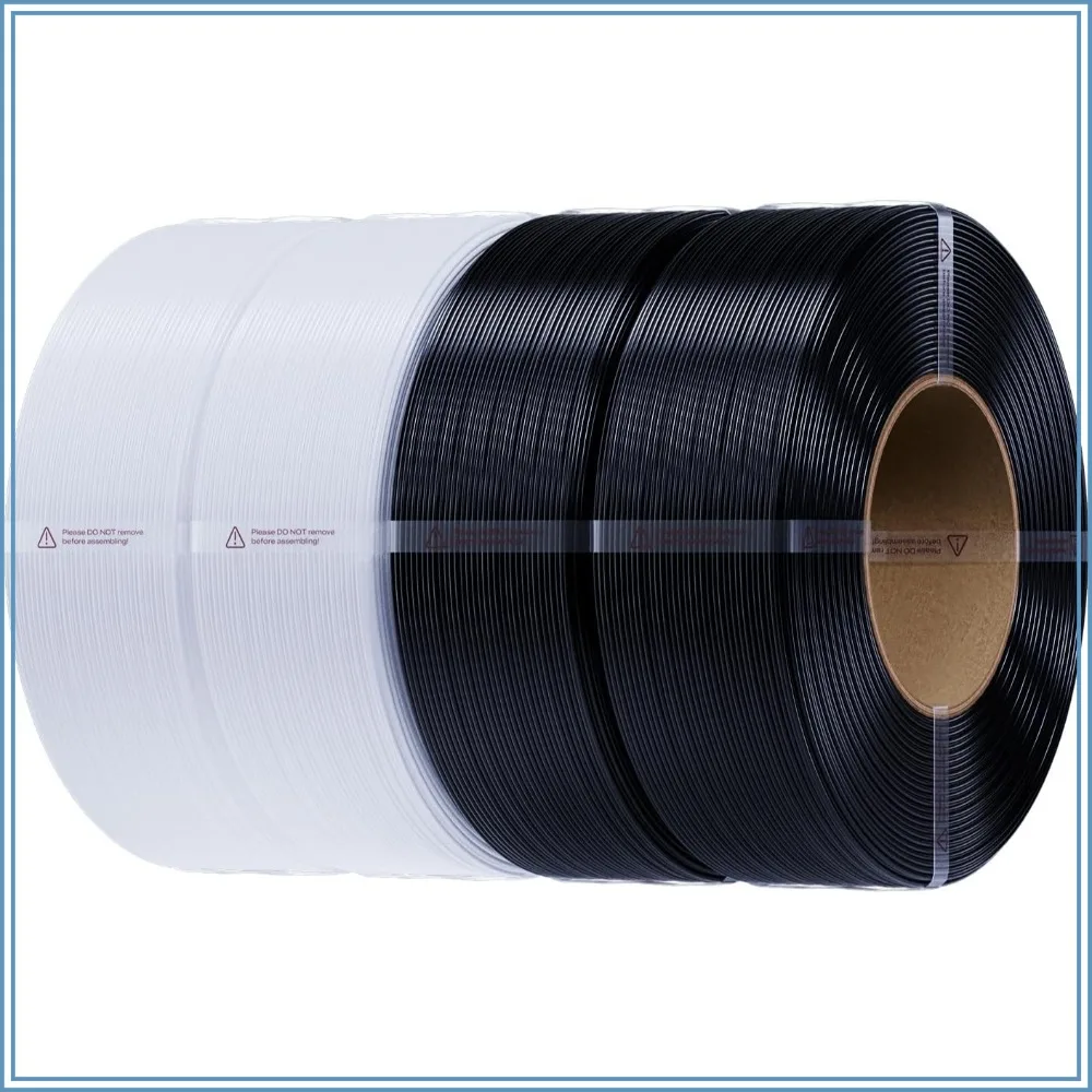 4KG PETG Filament Refill 1.75mm, High Precision ±0.03mm, Odorless & Moistureproof for Bambu Lab Reusable Spools
4KG PETG Filament Refill 1.75mm, High Precision ±0.03mm, Odorless & Moistureproof for Bambu Lab Reusable Spools