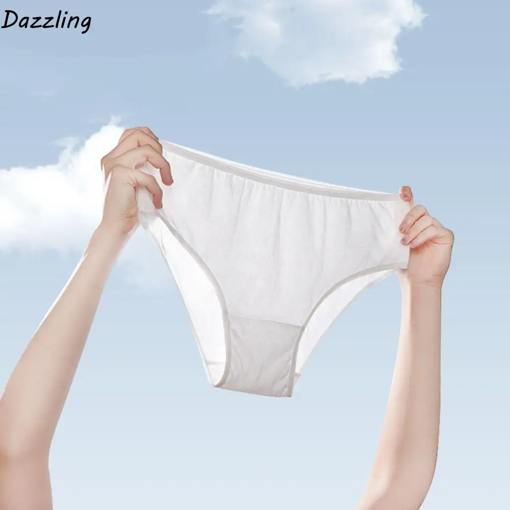 5/7Pcs Traceless Women's Disposable Panties Cotton Crotch Plus Size Lace Seamless Briefs Mid Waist Underpants
5/7Pcs Traceless Women's Disposable Panties Cotton Crotch Plus Size Lace Seamless Briefs Mid Waist Underpants