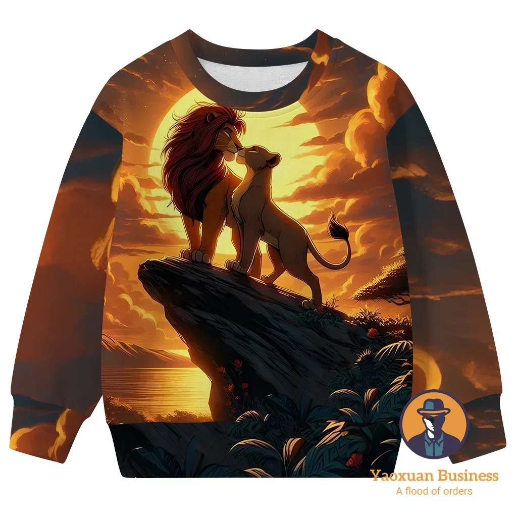 Новый свитшот с 3D круглым вырезом «Король Лев 2025» для детей-подростков, мальчиков и девочек с мультяшным принтом, летний модный хит продаж, лучшая мода
Новый свитшот с 3D круглым вырезом «Король Лев 2025» для детей-подростков, мальчиков и девочек с мультяшным принтом, летний модный хит продаж, лучшая мода