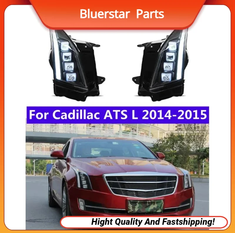 Car Styling For Cadillac ATS Headlights 2014-15 ATS LED Headlight DRL Bi Xenon Lens High Low Beam Parking Fog Lamp
Car Styling For Cadillac ATS Headlights 2014-15 ATS LED Headlight DRL Bi Xenon Lens High Low Beam Parking Fog Lamp