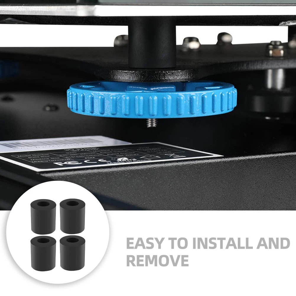 4 Pcs Hot Bed Leveling Column for 3D Printer Silicone Parts Solid Mounts High Temp Performance Easy Install Storage
4 Pcs Hot Bed Leveling Column for 3D Printer Silicone Parts Solid Mounts High Temp Performance Easy Install Storage